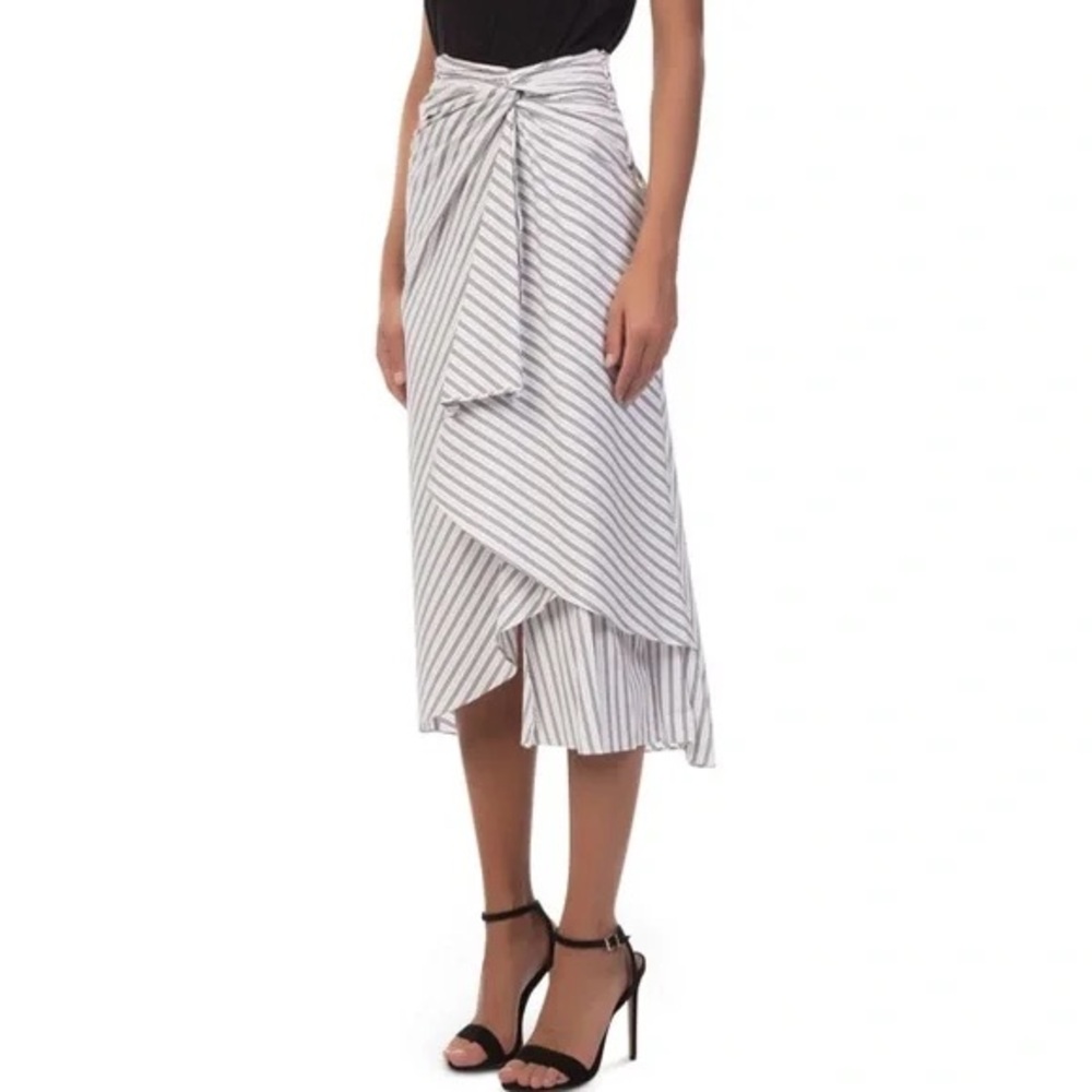 ALC striped cotton skirt size 4
